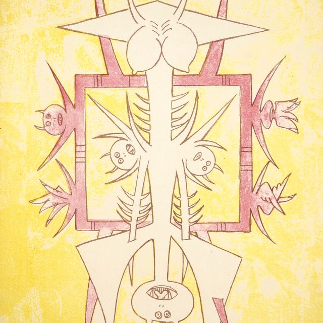 Wifredo Lam — Кетцаль, из портфолио Брунидора № 1
