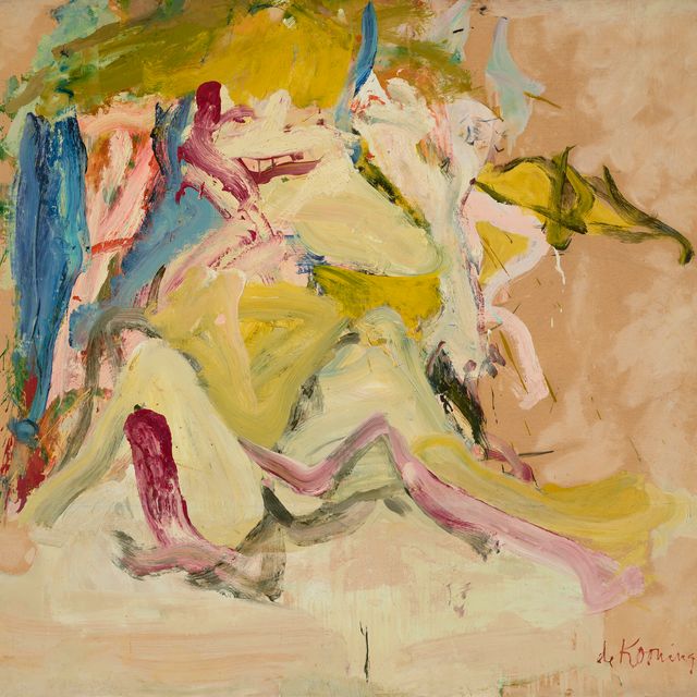 Willem de Kooning — Женщина на дюне