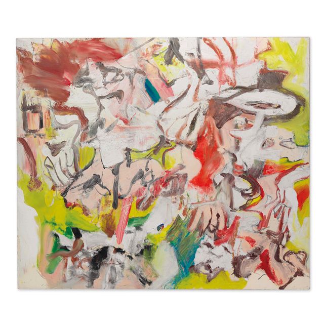 Willem de Kooning — Фигуры в пейзаже №2