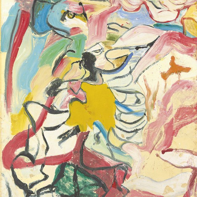 Willem de Kooning — Две фигуры в Девоне