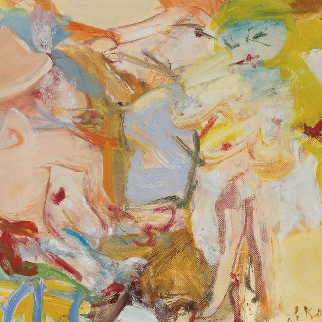 Willem de Kooning — Без названия (Две женщины)