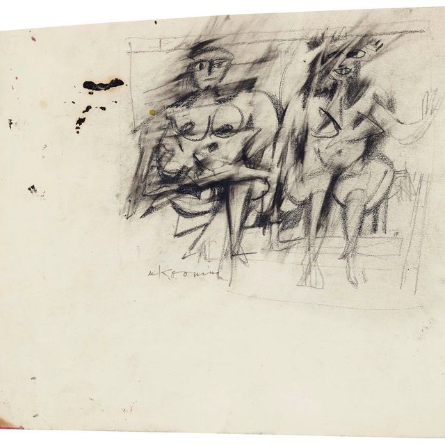 Willem de Kooning — Две женщины