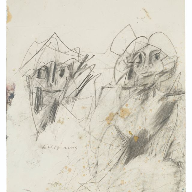 Willem de Kooning — Две женщины
