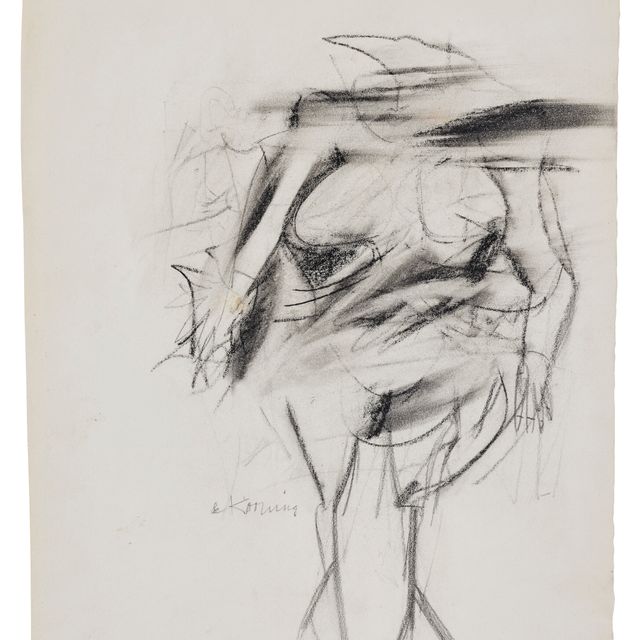 Willem de Kooning — Без названия (Женщина)