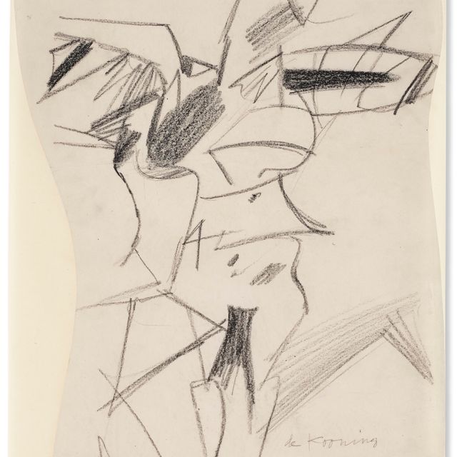 Willem de Kooning — Учеба для женщины