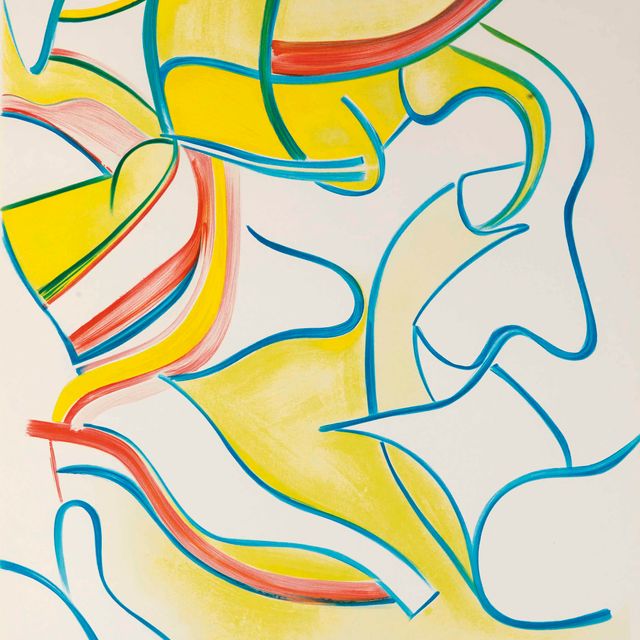 Willem de Kooning — Одна пластина, из: Quatre Lithographies