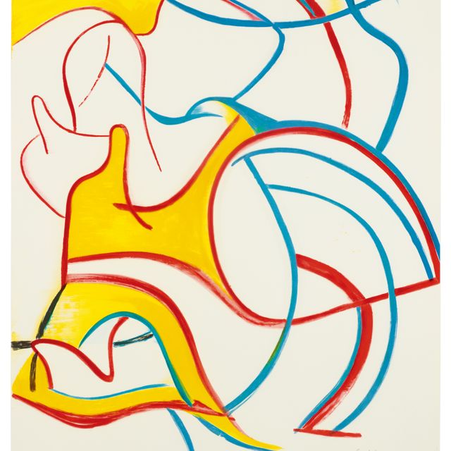 Willem de Kooning — Одна пластина, из: Quatre Lithographies