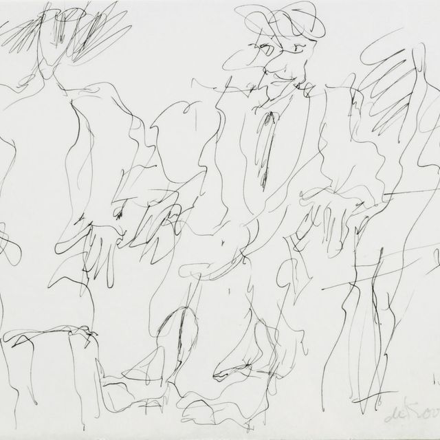 Willem de Kooning — Без названия (рисунки)