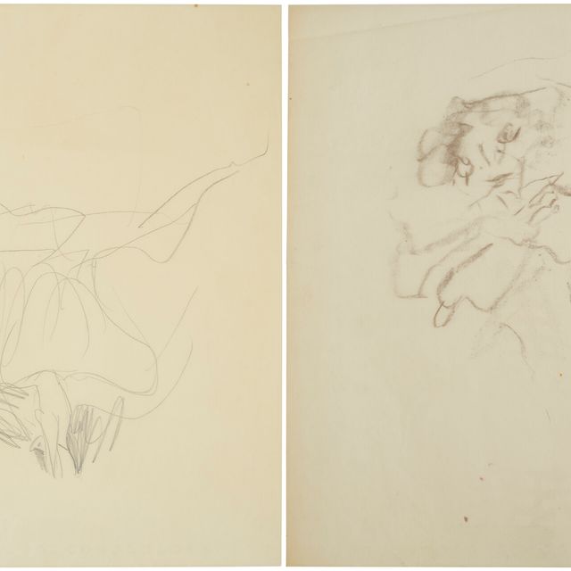 Willem de Kooning — Без названия [Две работы]