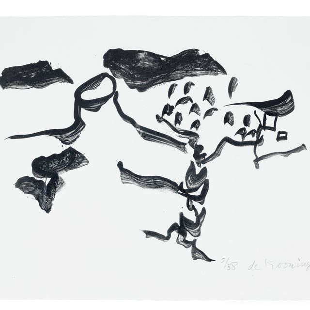 Willem de Kooning — Японская деревня