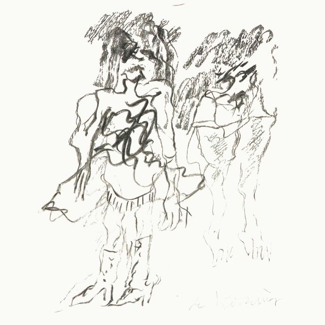 Willem de Kooning — Две женщины