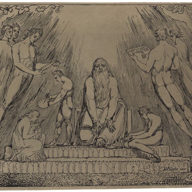 William Blake — Енох (Биньон, 136; Биндман, 413; Эссик, XV, 1 в.)