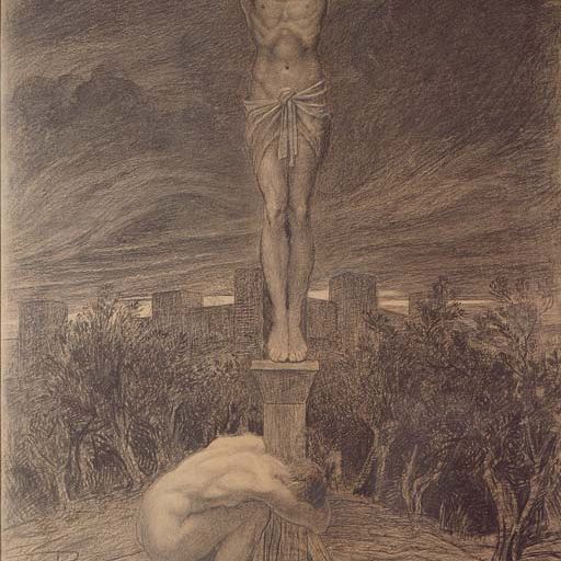 William Blake — Варавва на кресте