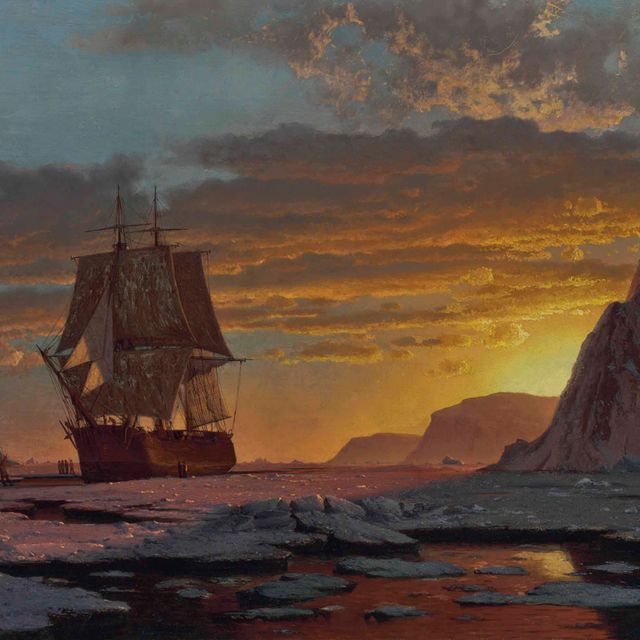 William Bradford — Полуночное солнце, Арктика