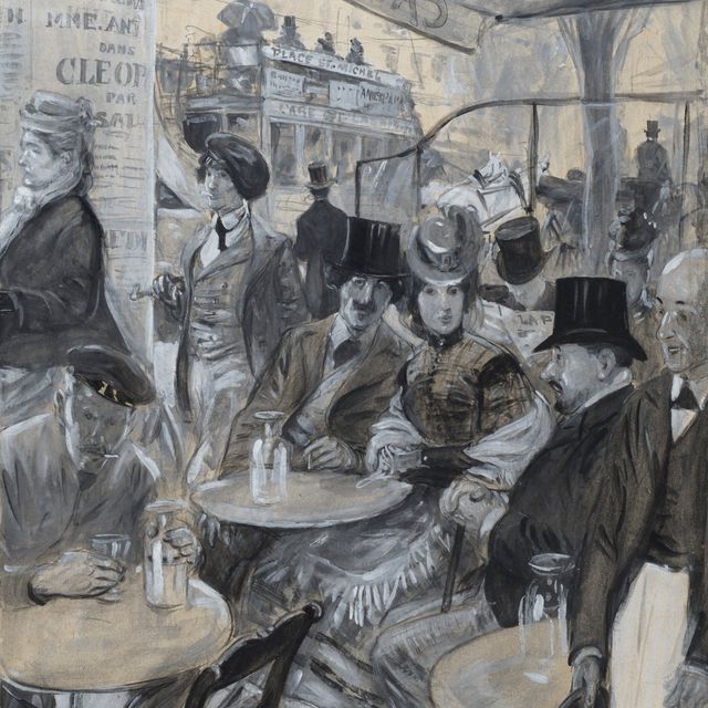 William Glackens — "В те дни я часто бродил по бульвару без единого су в кармане".