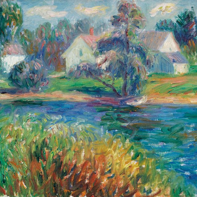 William Glackens — Пруд Конвей