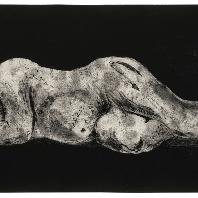 William Kentridge — Черный спальный мешок
