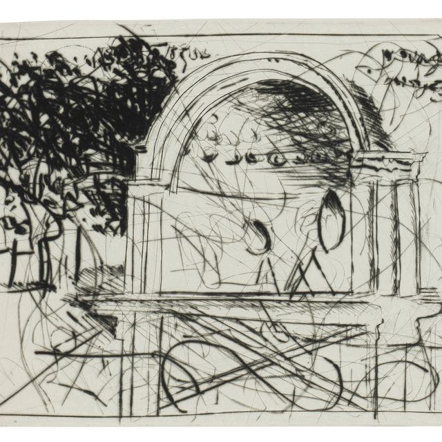 William Kentridge — Без названия (группа из Центрального парка)