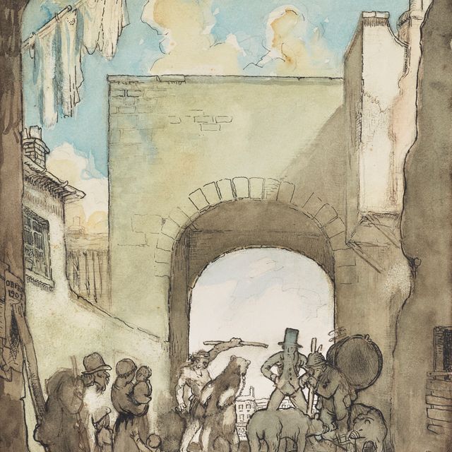 William Orpen — Мерчантс-Арч, Дублин