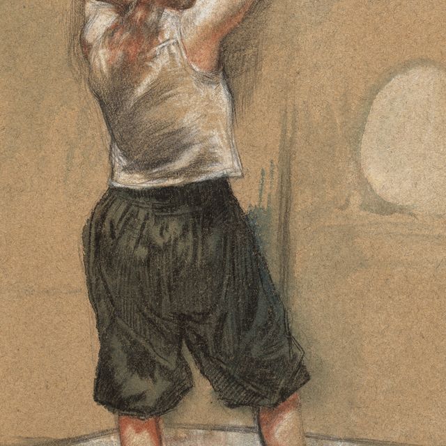 William Orpen — Женщина за своим туалетом