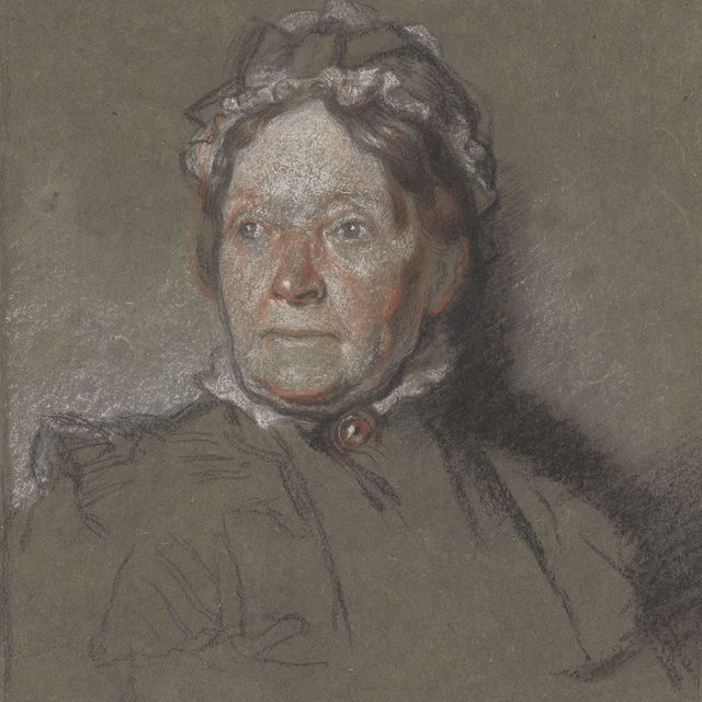 William Orpen — Портрет Энни, матери художника