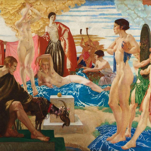 William Russell Flint — Приговор Парижа