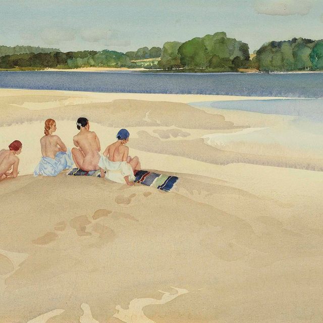 William Russell Flint — На Запретной территории