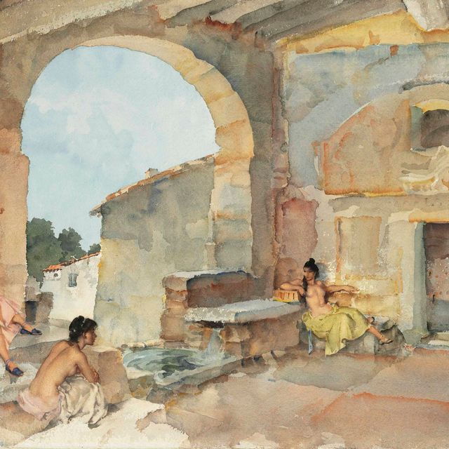William Russell Flint — Источник в Лос-Анджелесе