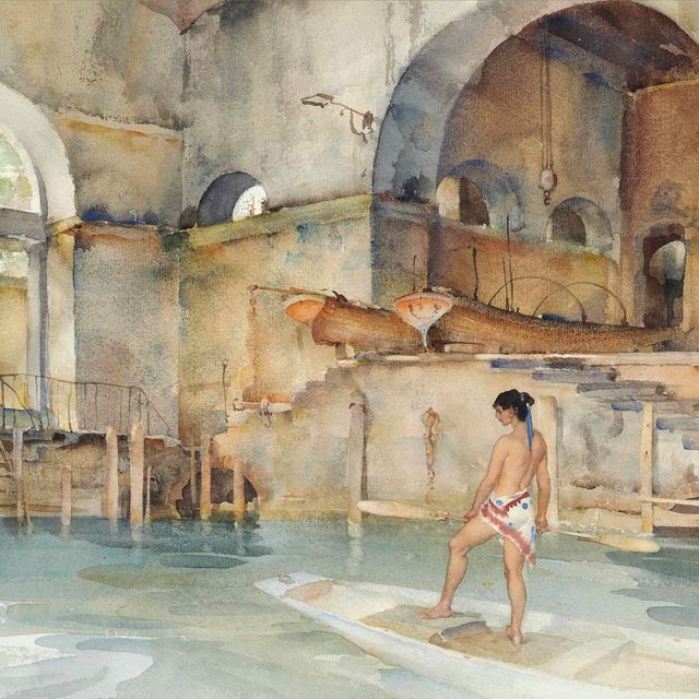 William Russell Flint — Лодочный сарай маркизы