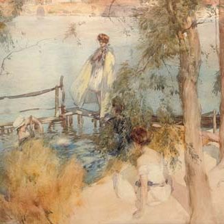 William Russell Flint — Купающиеся женщины