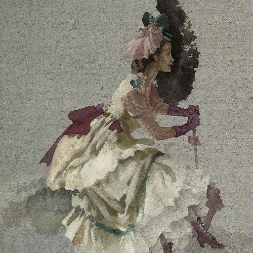 William Russell Flint — Гость Парижа