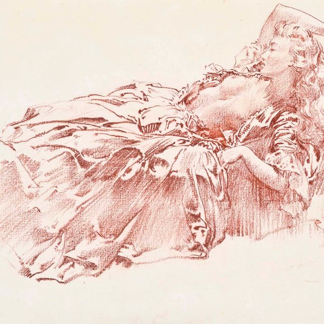 William Russell Flint — Сиеста