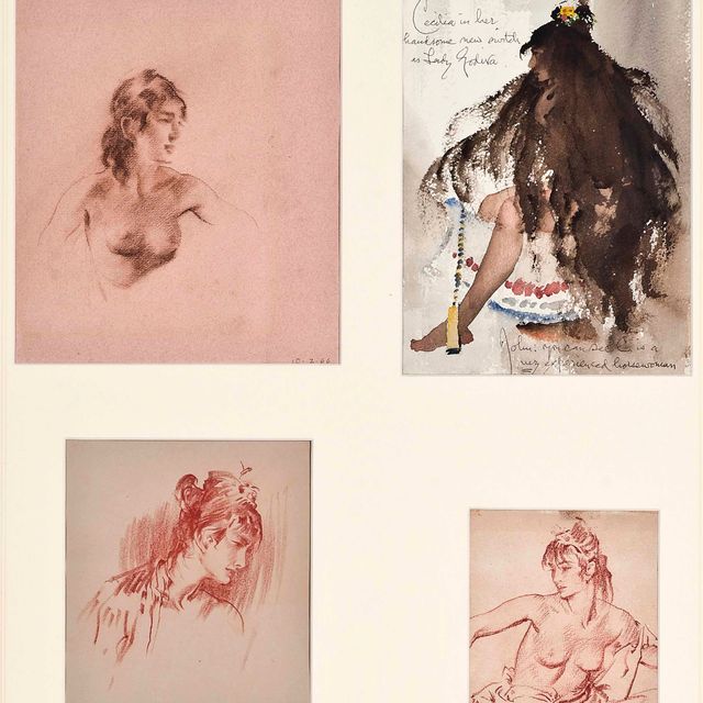 William Russell Flint — Сесилия