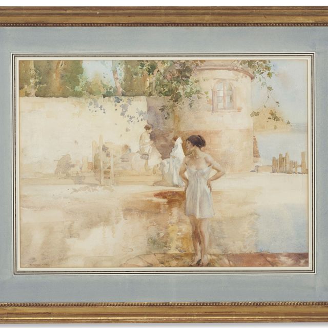 William Russell Flint — Радость в солнечном свете