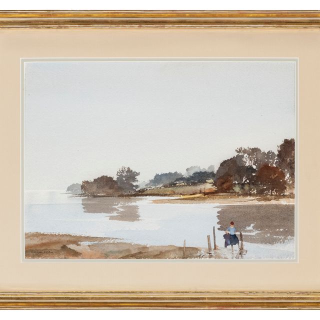 William Russell Flint — Отсутствующий паромщик