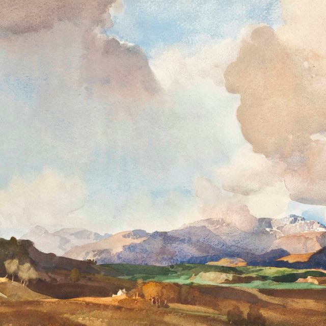 William Russell Flint — Вид на Лохабер, Шотландия