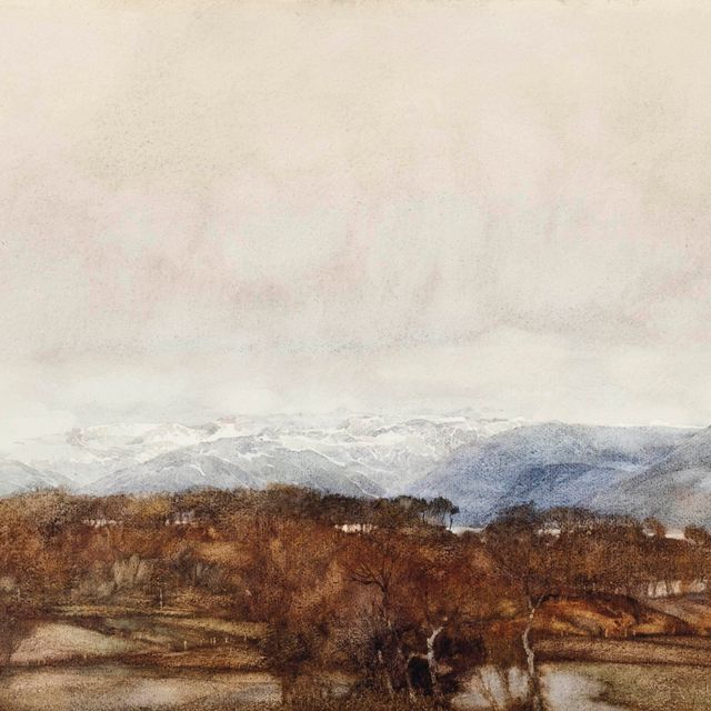 William Russell Flint — Высокогорный пейзаж