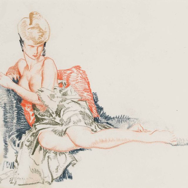 William Russell Flint — Исследование легкомыслия