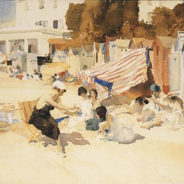 William Russell Flint — Напиток со льдом