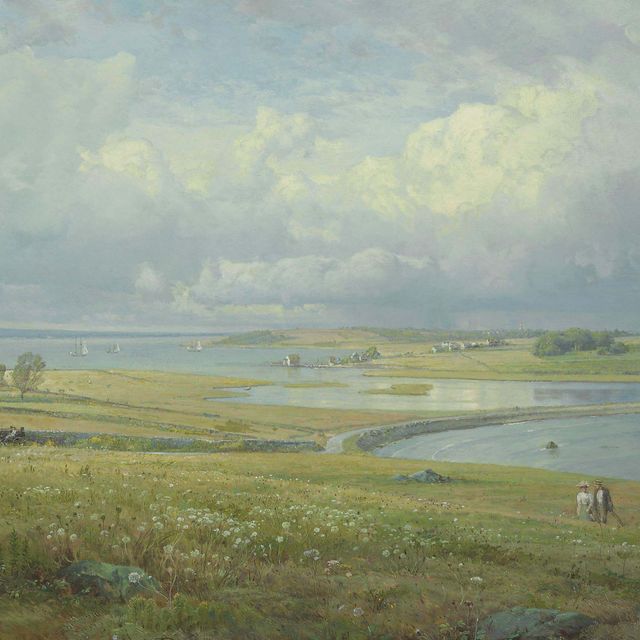 William Trost Richards — Макрель-Коув, Джеймстаун, Род-Айленд