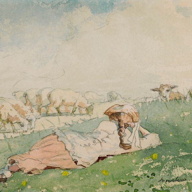 Winslow Homer — Пастушка