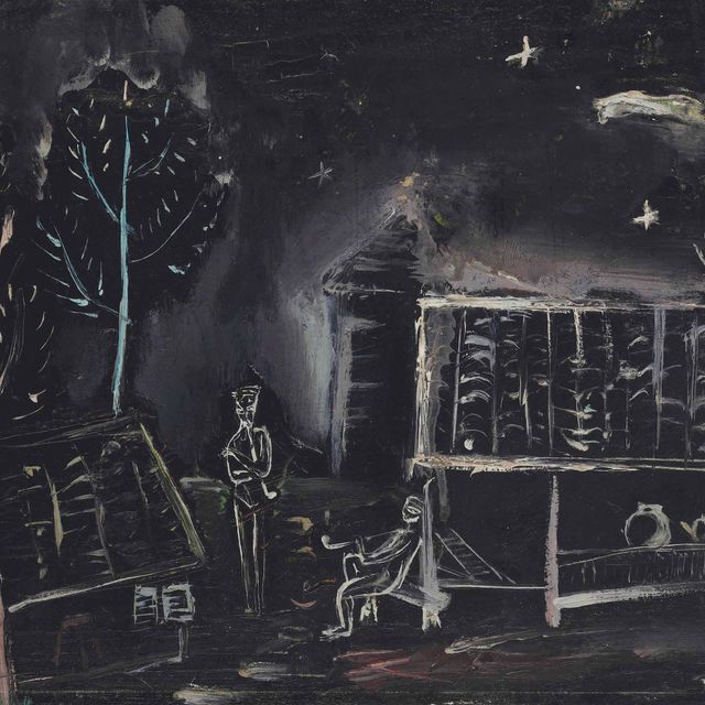 Wou-Ki Zao — Без названия (ноктюрн пейсажа)