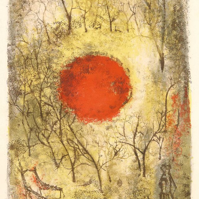 Wou-Ki Zao — Le Soleil Rouge (Красное солнце)