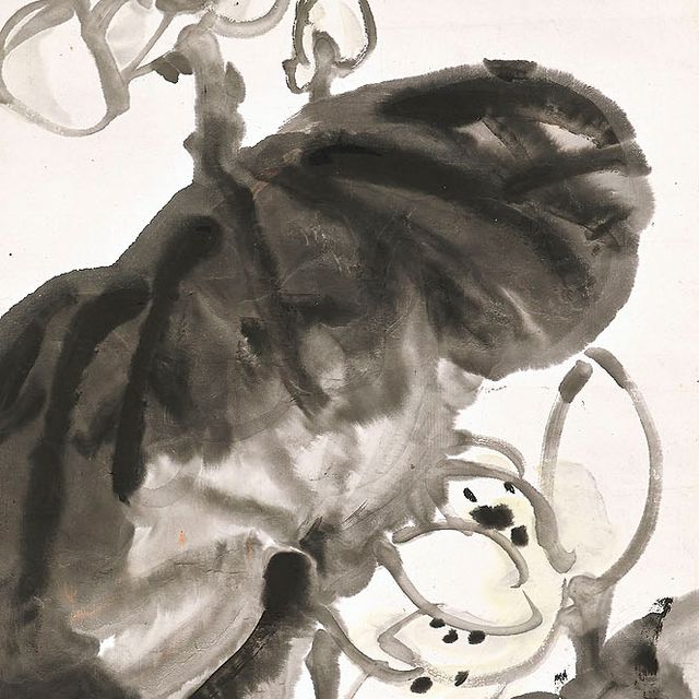 Wu Changshuo — Чернильный лотос