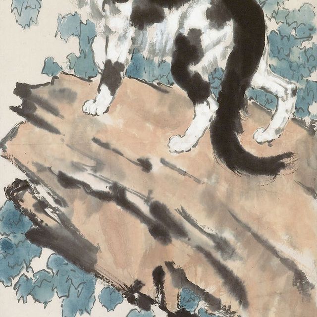Xu Beihong — Кошка