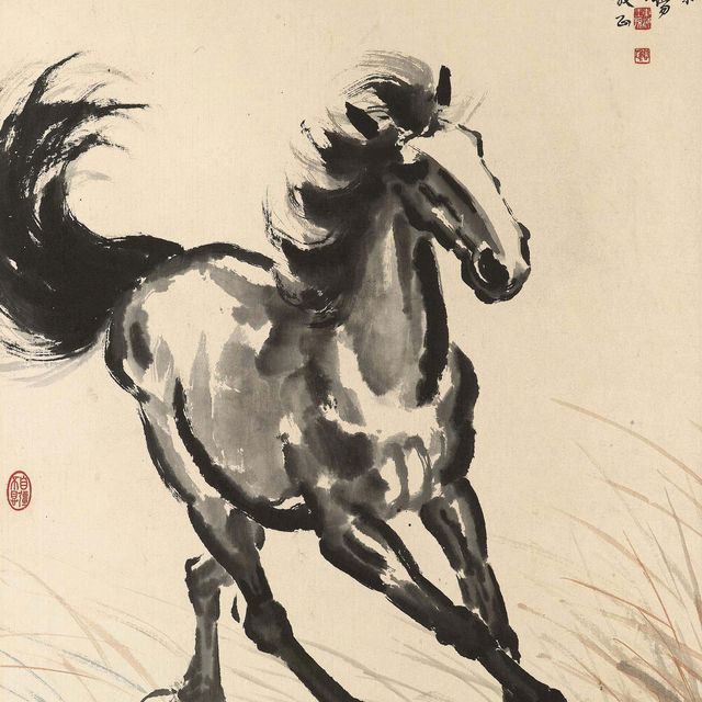 Xu Beihong — Жеребец