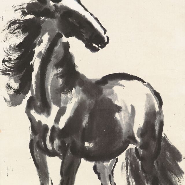 Xu Beihong — Лошадь