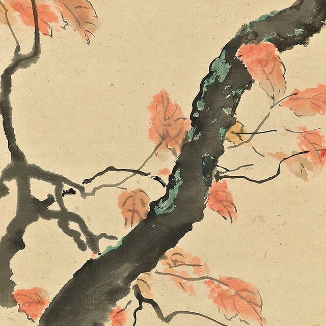 Xu Beihong — Две осенние птицы