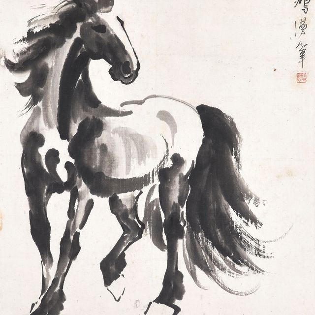 Xu Beihong — Лошадь