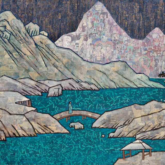 Xue Song — Реки и горы после Снегопада — Дань уважения Ван Вэю